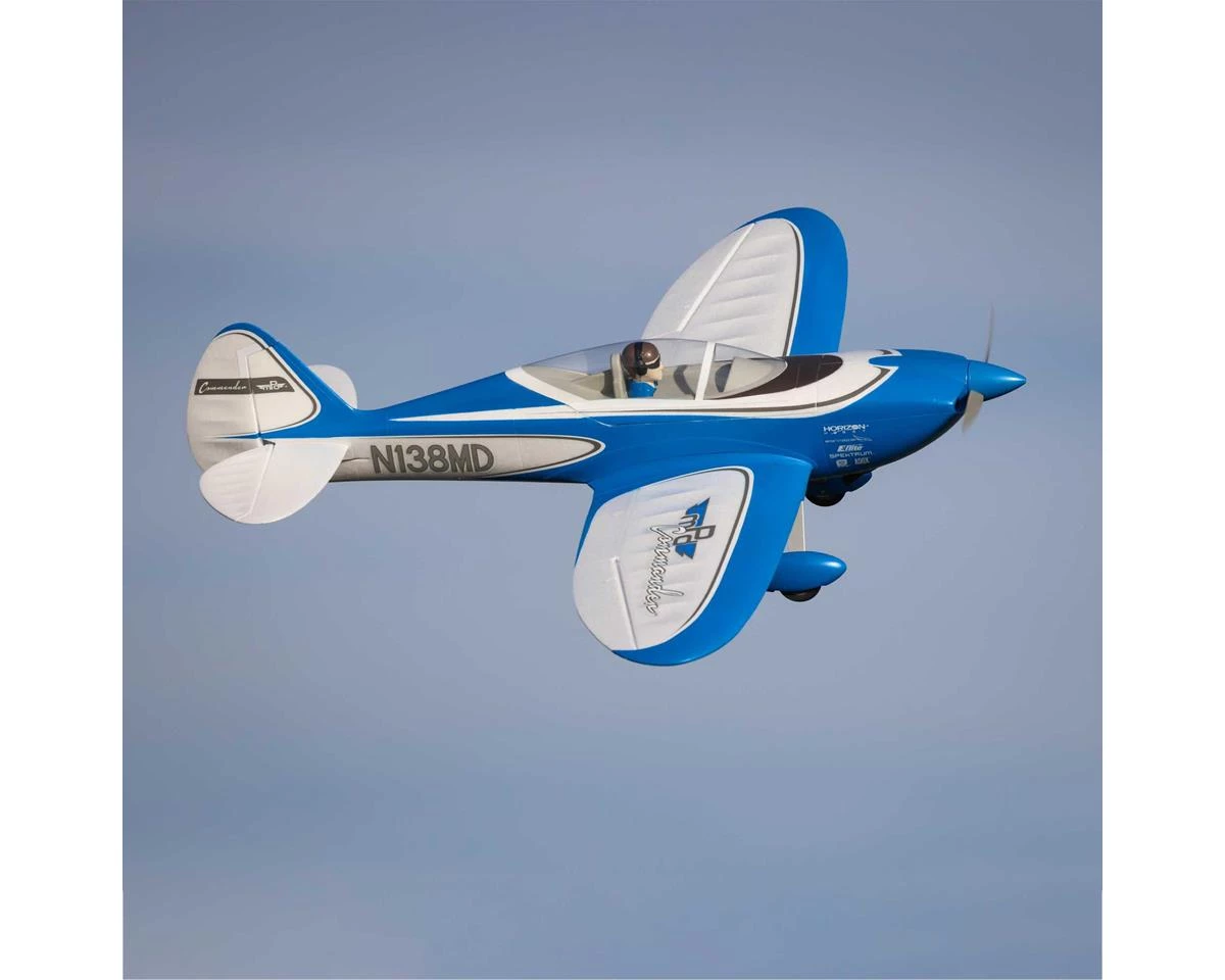E-flite Commander mPd 1.4m Plug-N-Play Electric Airplane (1400 mm) 4 E-flite Commander mPd 1.4m Plug-N-Play Electric Airplane (1400 mm) - Image 3