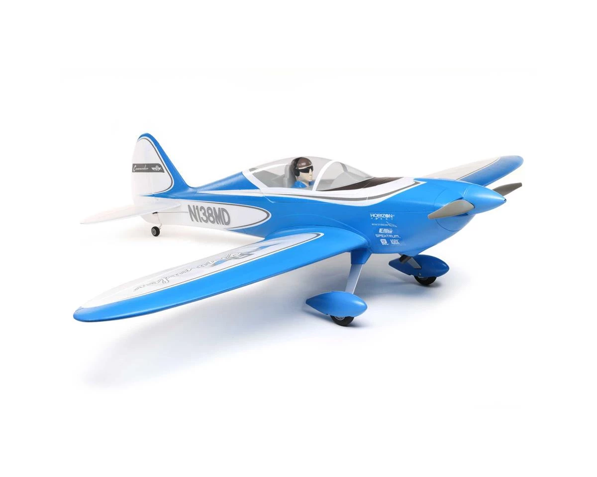 E-flite Commander mPd 1.4m Plug-N-Play Electric Airplane (1400 mm) 7 E-flite Commander mPd 1.4m Plug-N-Play Electric Airplane (1400 mm) - Image 6