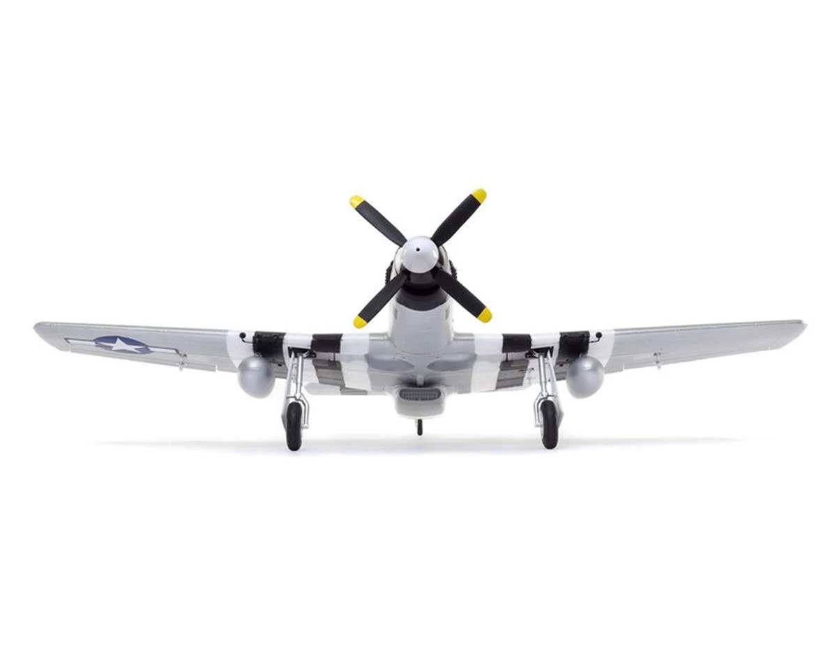 E-flite P-51D Mustang 1.2m Bind-N-Fly Basic Electric Airplane w/AS3X & SAFE Technology 4 E-flite P-51D Mustang 1.2m Bind-N-Fly Basic Electric Airplane w/AS3X & SAFE Technology - Image 2