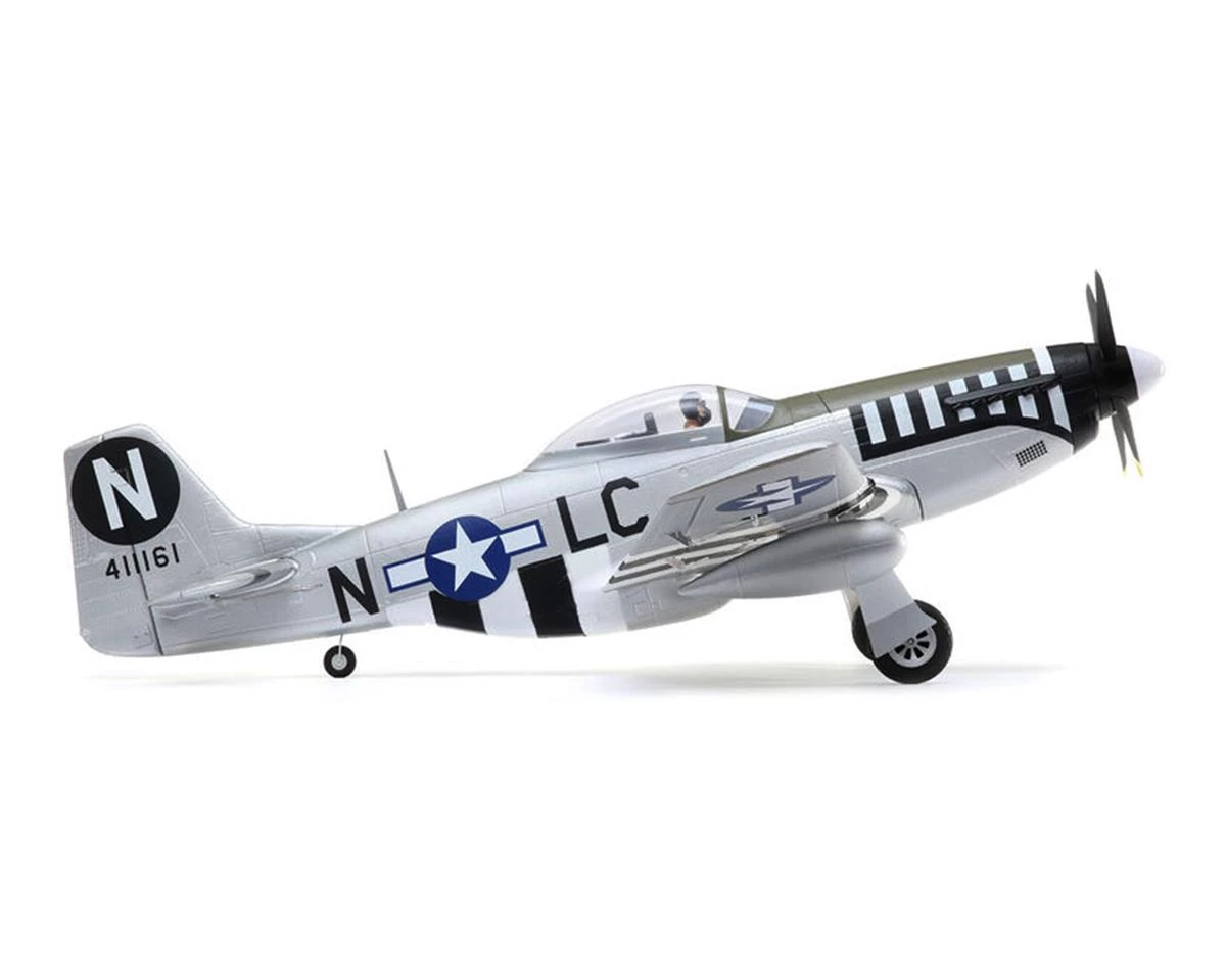 E-flite P-51D Mustang 1.2m Bind-N-Fly Basic Electric Airplane w/AS3X & SAFE Technology 5 E-flite P-51D Mustang 1.2m Bind-N-Fly Basic Electric Airplane w/AS3X & SAFE Technology - Image 3