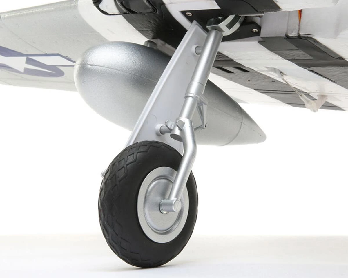 E-flite P-51D Mustang 1.2m Bind-N-Fly Basic Electric Airplane w/AS3X & SAFE Technology 8 E-flite P-51D Mustang 1.2m Bind-N-Fly Basic Electric Airplane w/AS3X & SAFE Technology - Image 6