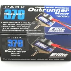 E-flite Park 370 BL Outrunner (1200kV) w/4mm Hollow Shaft -E-flite Sales eflm1210hs 2