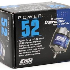 E-flite Power 52 Brushless Outrunner Motor (590kV) -E-flite Sales eflm4052a 2