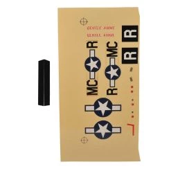 E-flite UMX P-51 BL Decal Sheet
