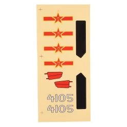 E-flite UMX MiG 15 EDF Decal Sheet